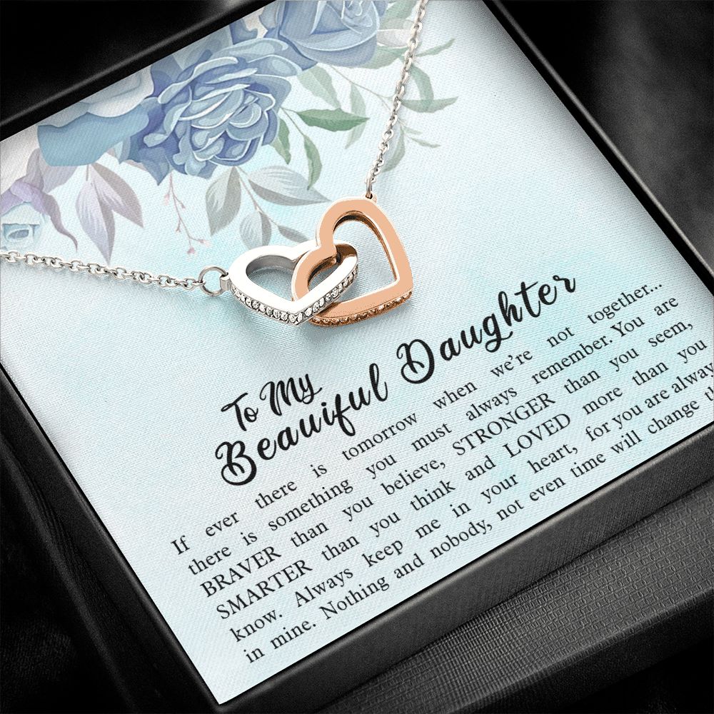 To My Daughter - You're Always In My Heart - Necklace
