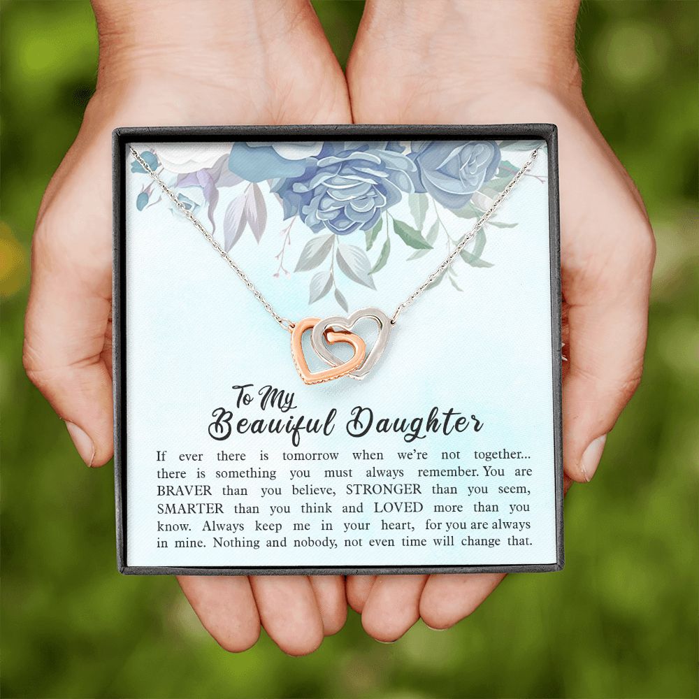 To My Daughter - You're Always In My Heart - Necklace