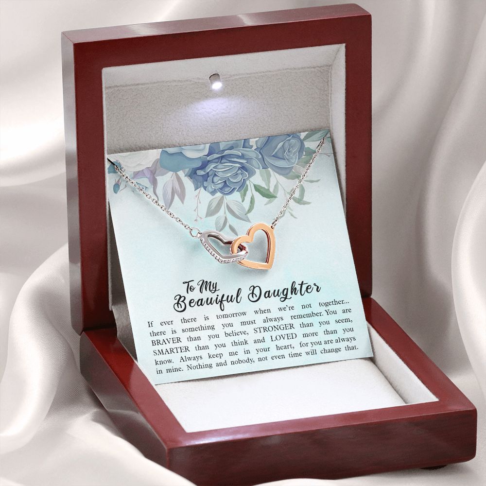 To My Daughter - You're Always In My Heart - Necklace