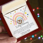 To My Mommy Interlocking Heart Necklace