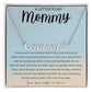 Letter To My Mommy Heart Name Necklace