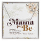 Mama To Be Heart Name Necklace