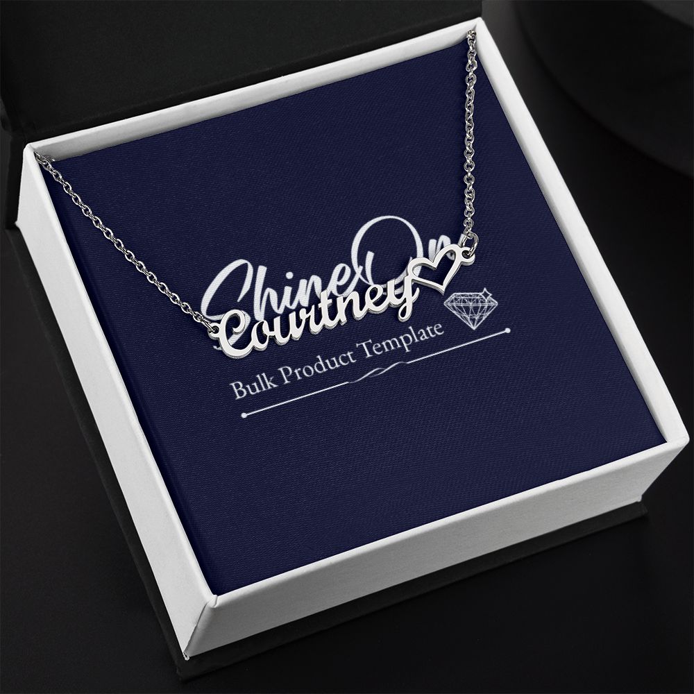 Heart Name Necklace