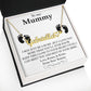To My Mummy Heart Name Necklace