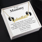 To My Mummy Heart Name Necklace