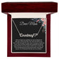 Gift For Mom Heart Name Necklace