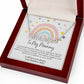 To My Mommy Heart Name Necklace