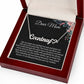 Gift For Mom Heart Name Necklace