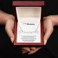 To My Mommy Heart Name Necklace
