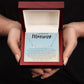 Letter To My Mommy Heart Name Necklace