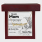 To My Mom Heart Name Necklace