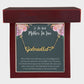 To The Best Mother In Law Heart Name Necklace
