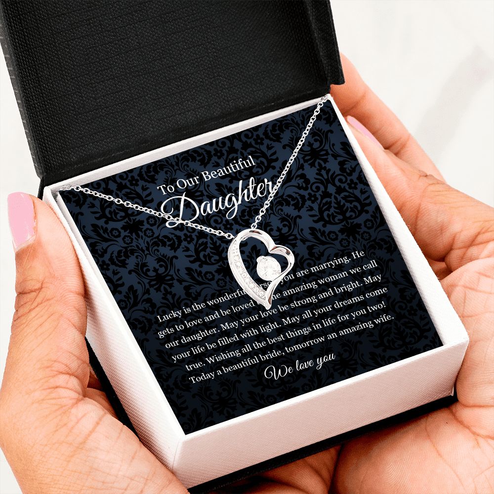 Our Daughter Forever Love Necklace