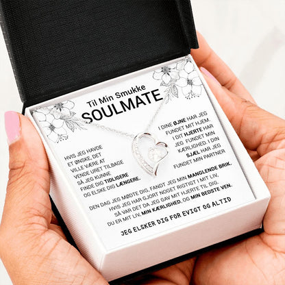 Til Min Smukke Soulmate For Evigt Kærlighed Halskæde