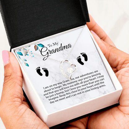 New Grandma Forever Love Necklace