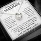 To My Beautiful Soulmate Forever Love Necklace