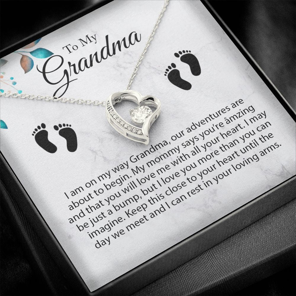 New Grandma Forever Love Necklace