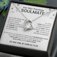 Aan Mijn Prachtige Soulmate Ketting Voor Eeuwige Liefde