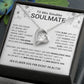 Til Min Smukke Soulmate For Evigt Kærlighed Halskæde