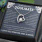 To My Beautiful Soulmate - Forever Love Necklace