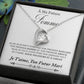 À Ma Future Femme Forever Love Collier
