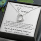 Aan Mijn Toekomstig Vrouw Forever Love Ketting