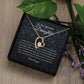 Our Daughter Forever Love Necklace
