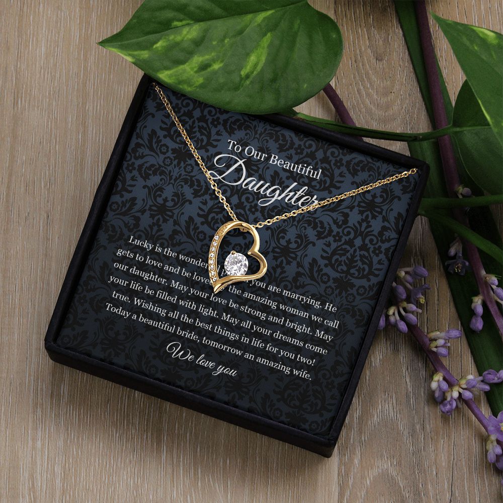 Our Daughter Forever Love Necklace