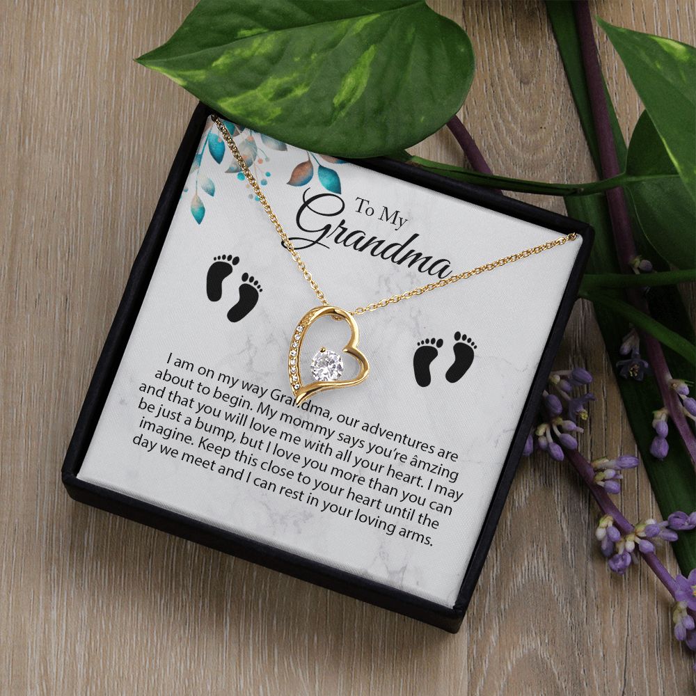 New Grandma Forever Love Necklace