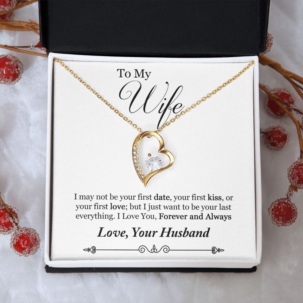To My Wife Forever Love Necklace