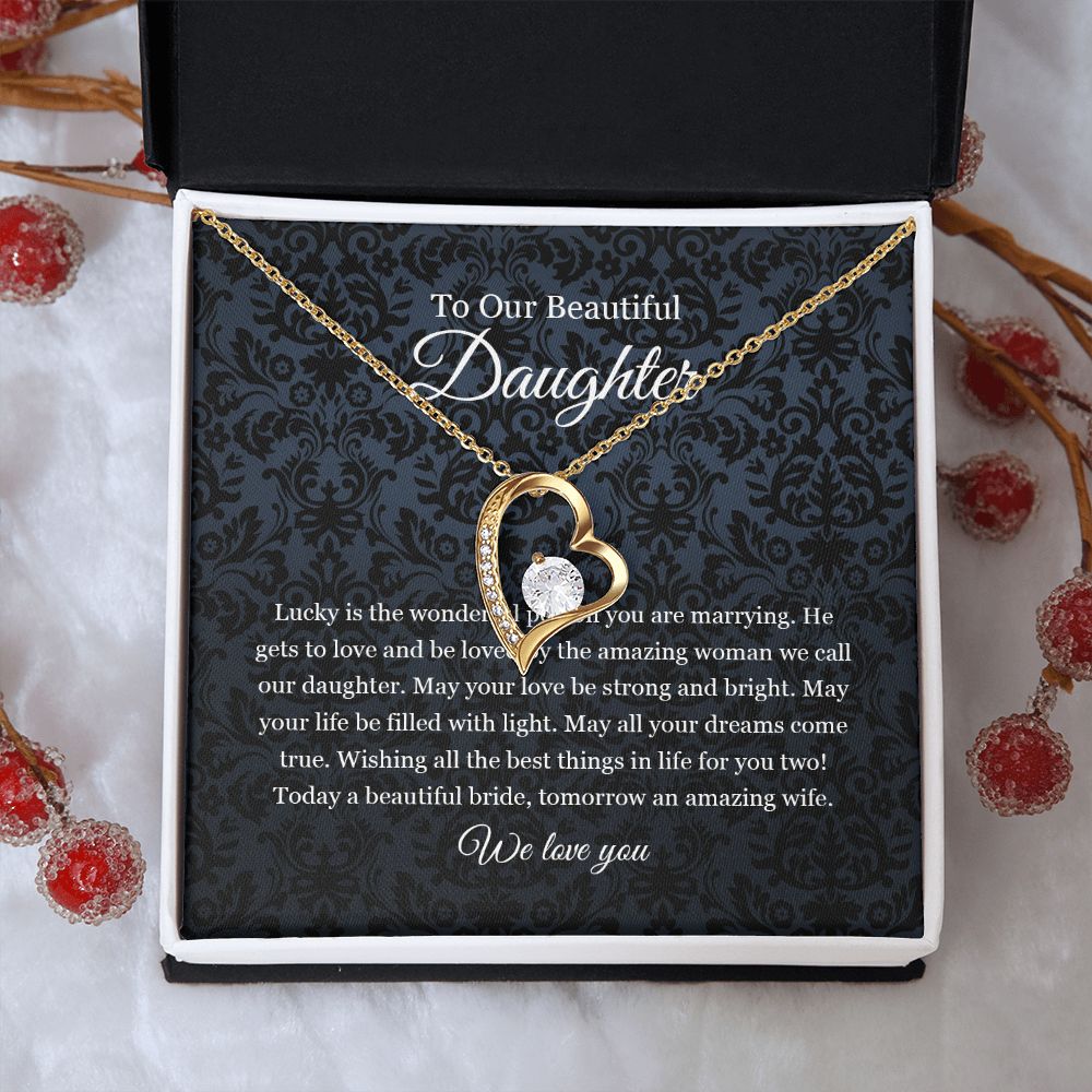 Our Daughter Forever Love Necklace