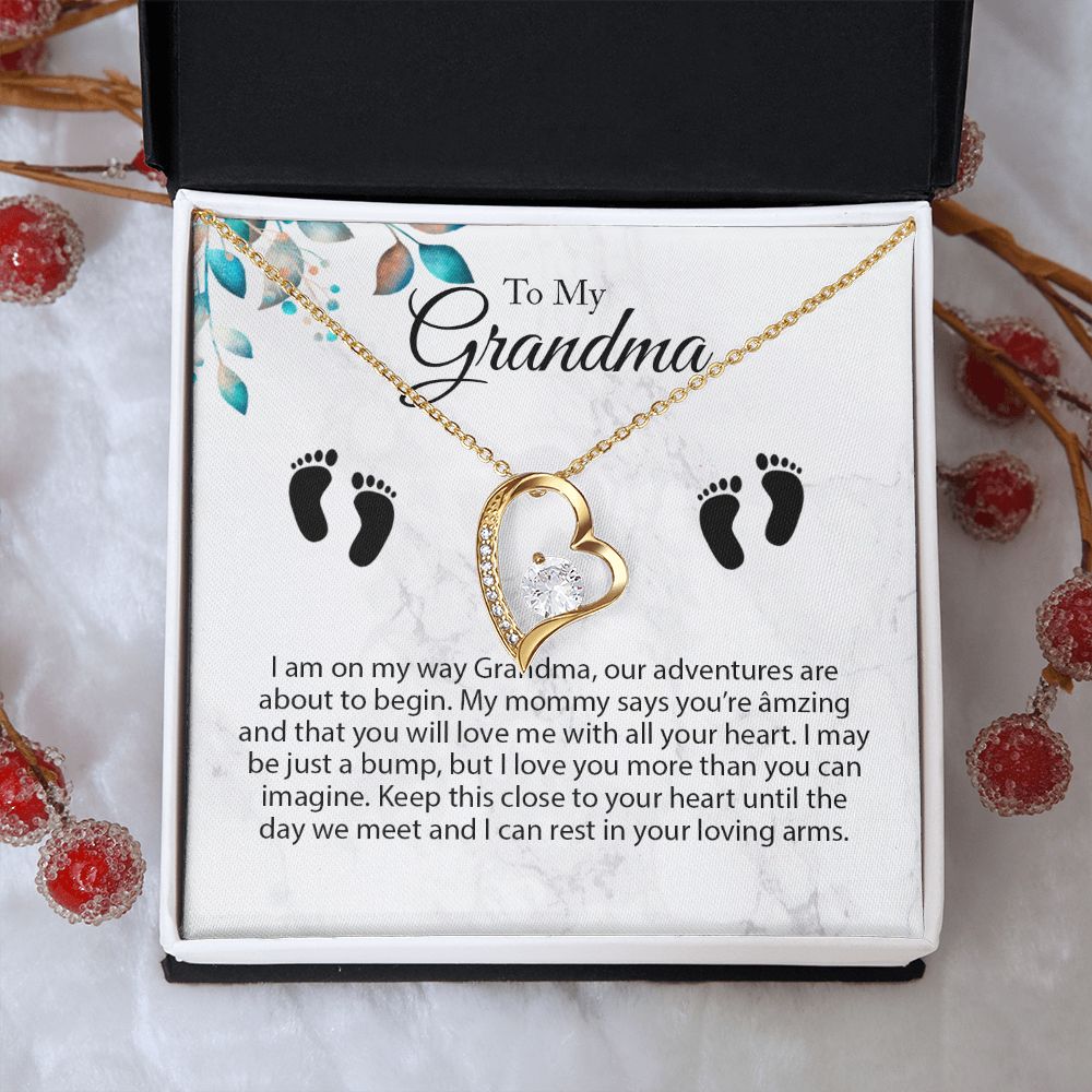 New Grandma Forever Love Necklace