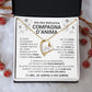 Alla Mia Bellissima Compagna D'anima Forver Love Collana