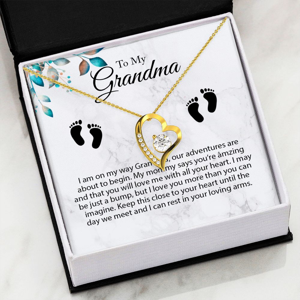 New Grandma Forever Love Necklace