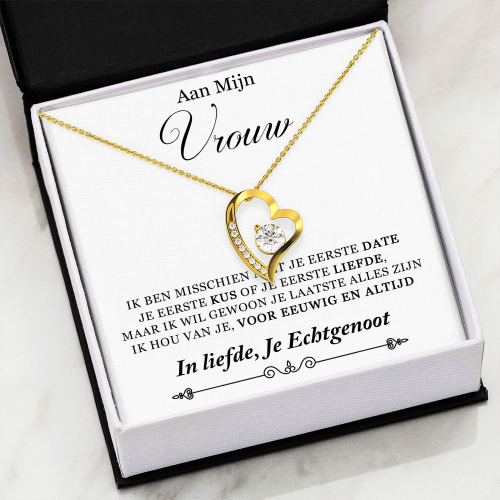 Aan Mijn Vrouw Forever Love Ketting