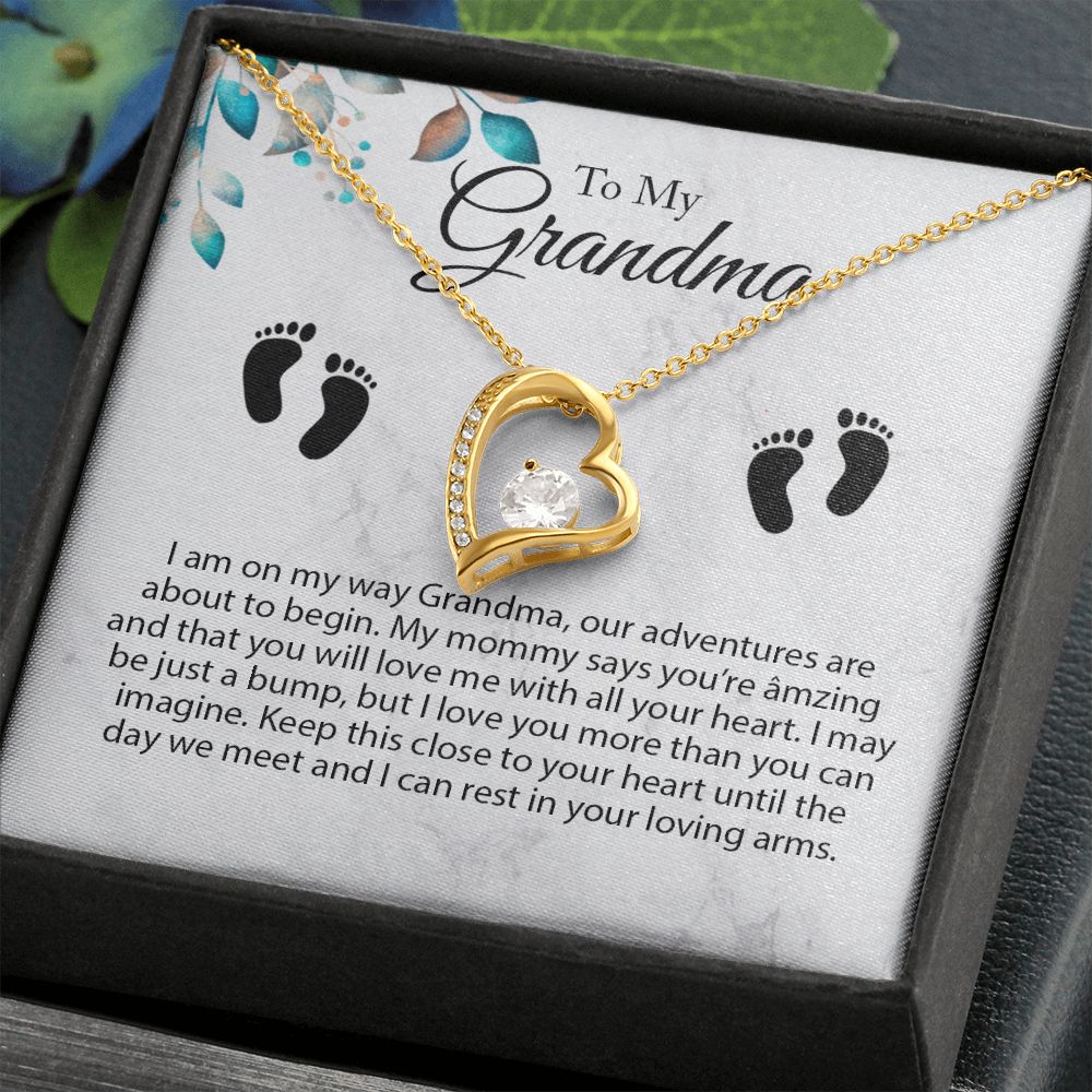 New Grandma Forever Love Necklace