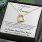 À Ma Future Femme Forever Love Collier
