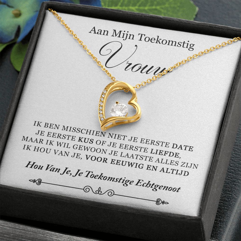 Aan Mijn Toekomstig Vrouw Forever Love Ketting