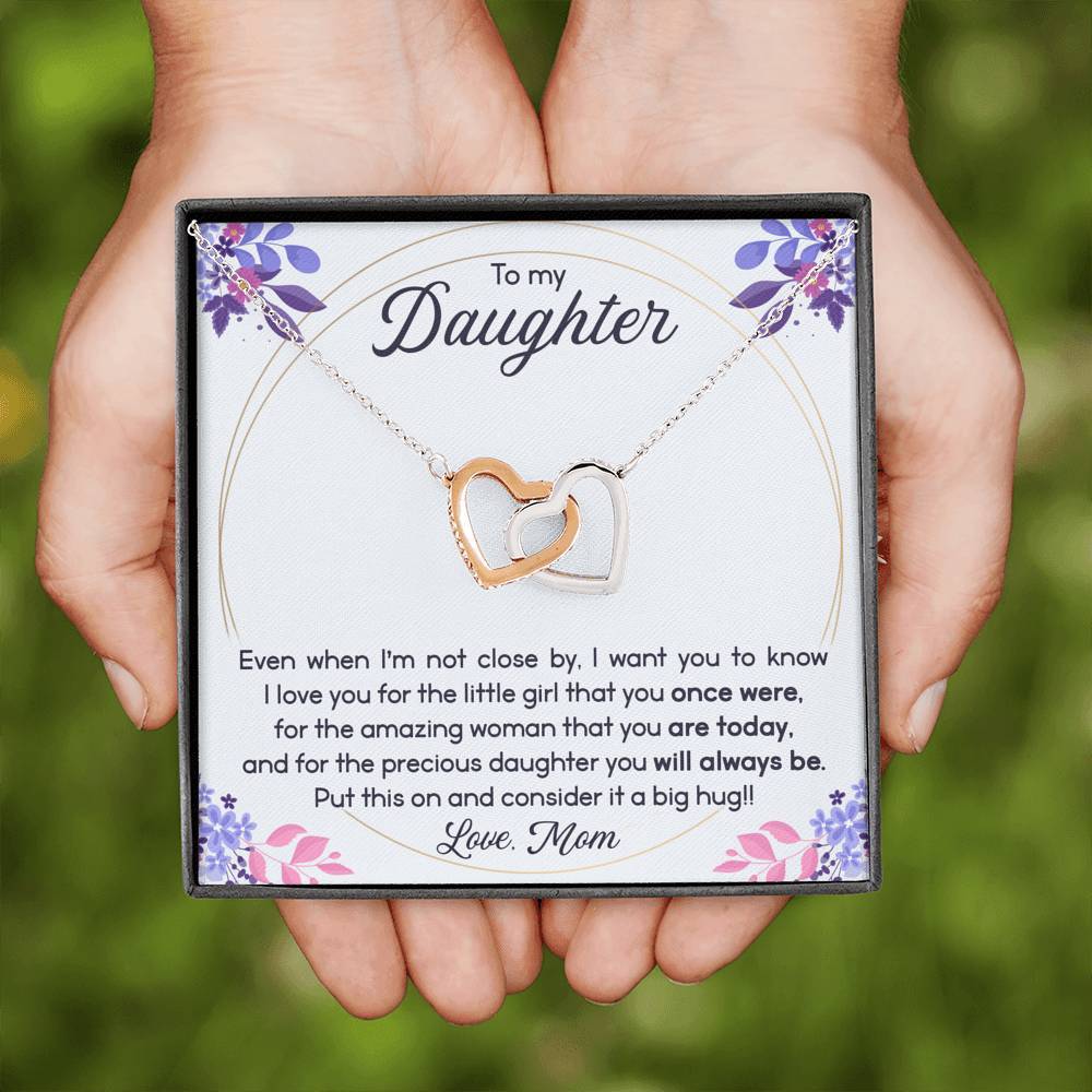 Precious Daughter - Interlocking Hearts Necklace